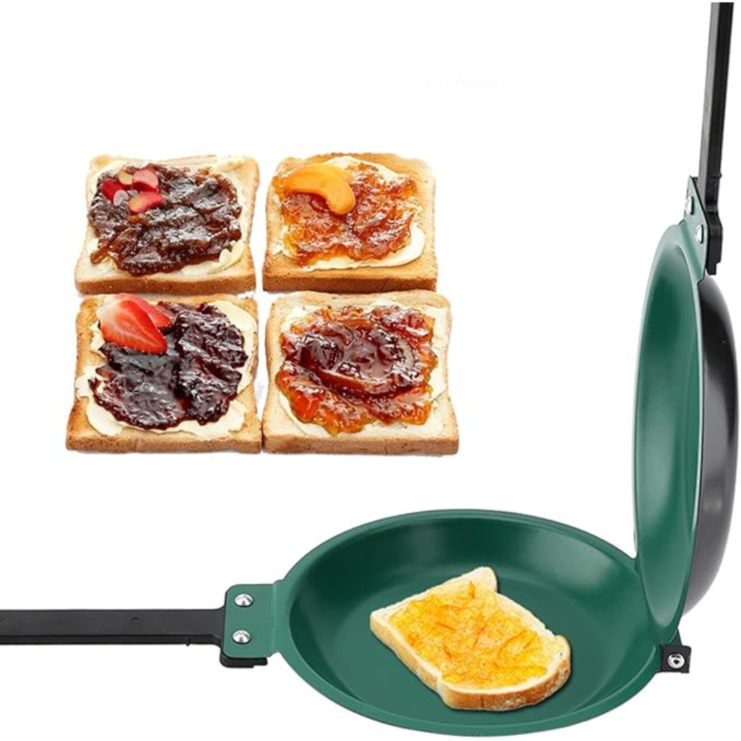 SARTÉN DOBLE CARA – Cocina fácil, rápida y sin esfuerzo todos los días