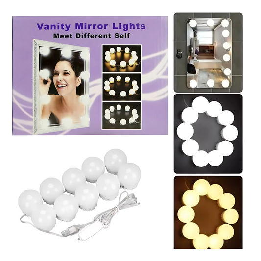 Luces de Espejo Vanity – Iluminación profesional para tu tocador