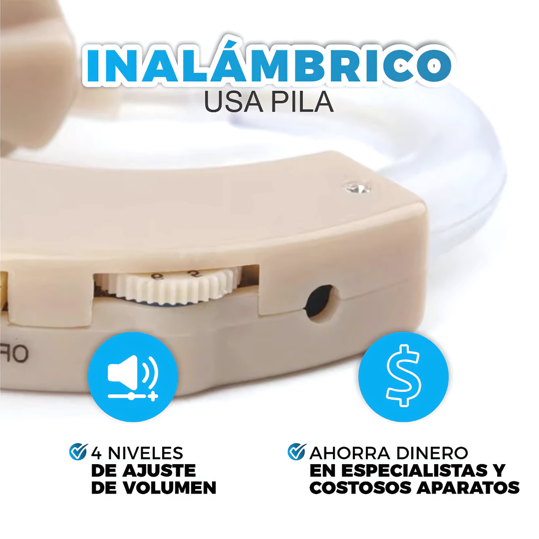 Amplificador de Oído – Escucha con claridad todo lo que antes te perdías