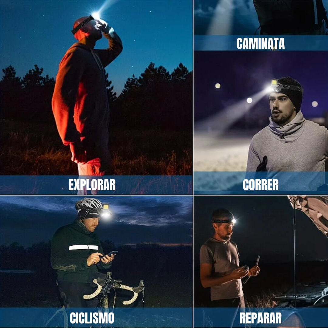 Lámpara NeoLight Wave – Manos libres, visión total