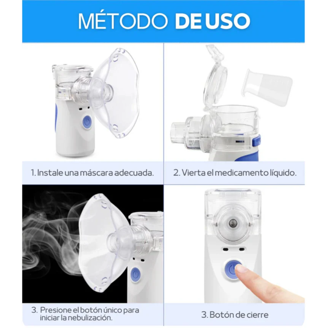Nebulizador VitaNeb – Defiende la salud de tu hijo, un respiro a la vez.