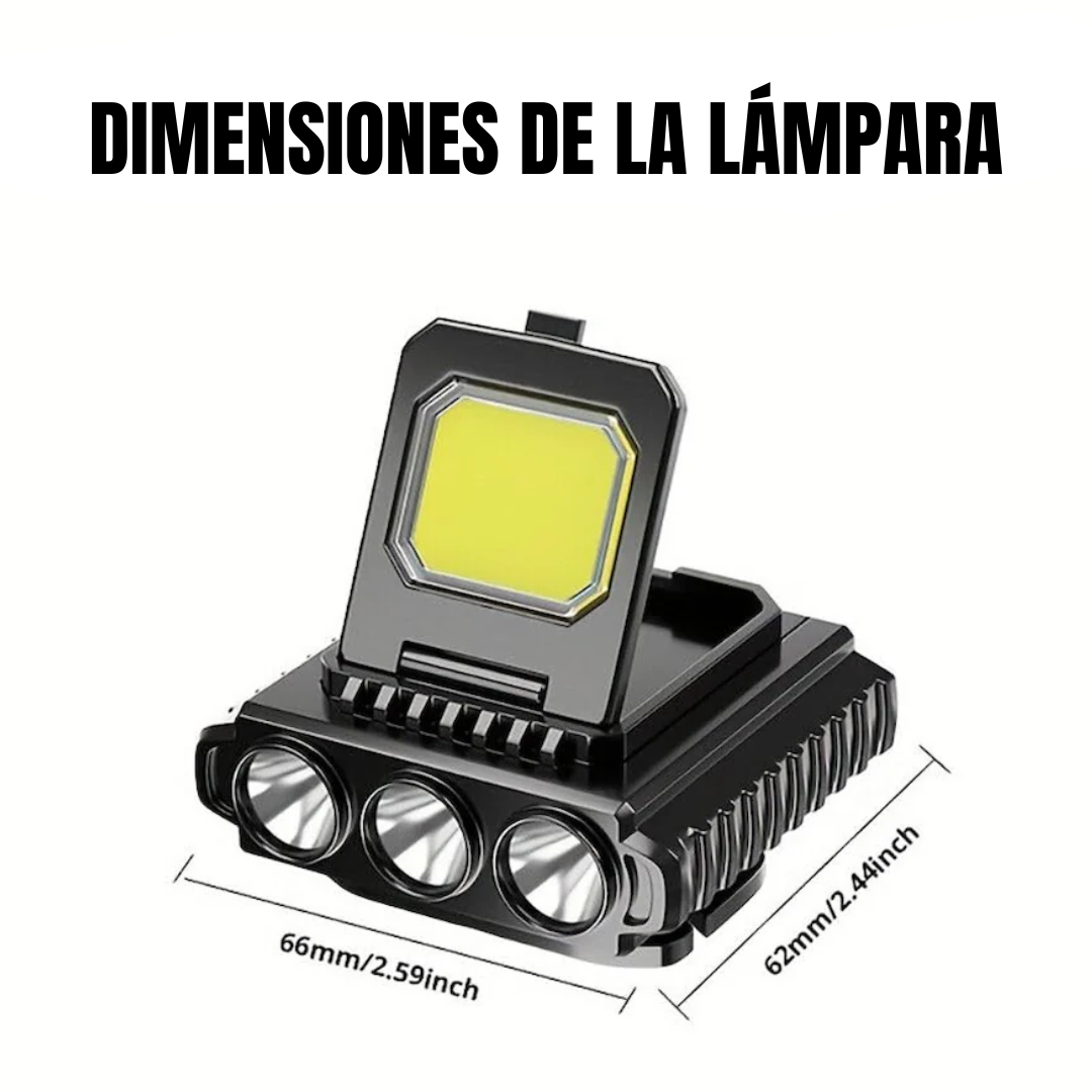 Lámpara NeoLight Wave – Manos libres, visión total