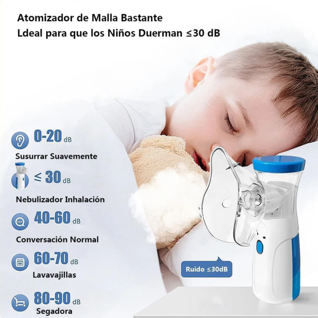 Nebulizador VitaNeb – Defiende la salud de tu hijo, un respiro a la vez.