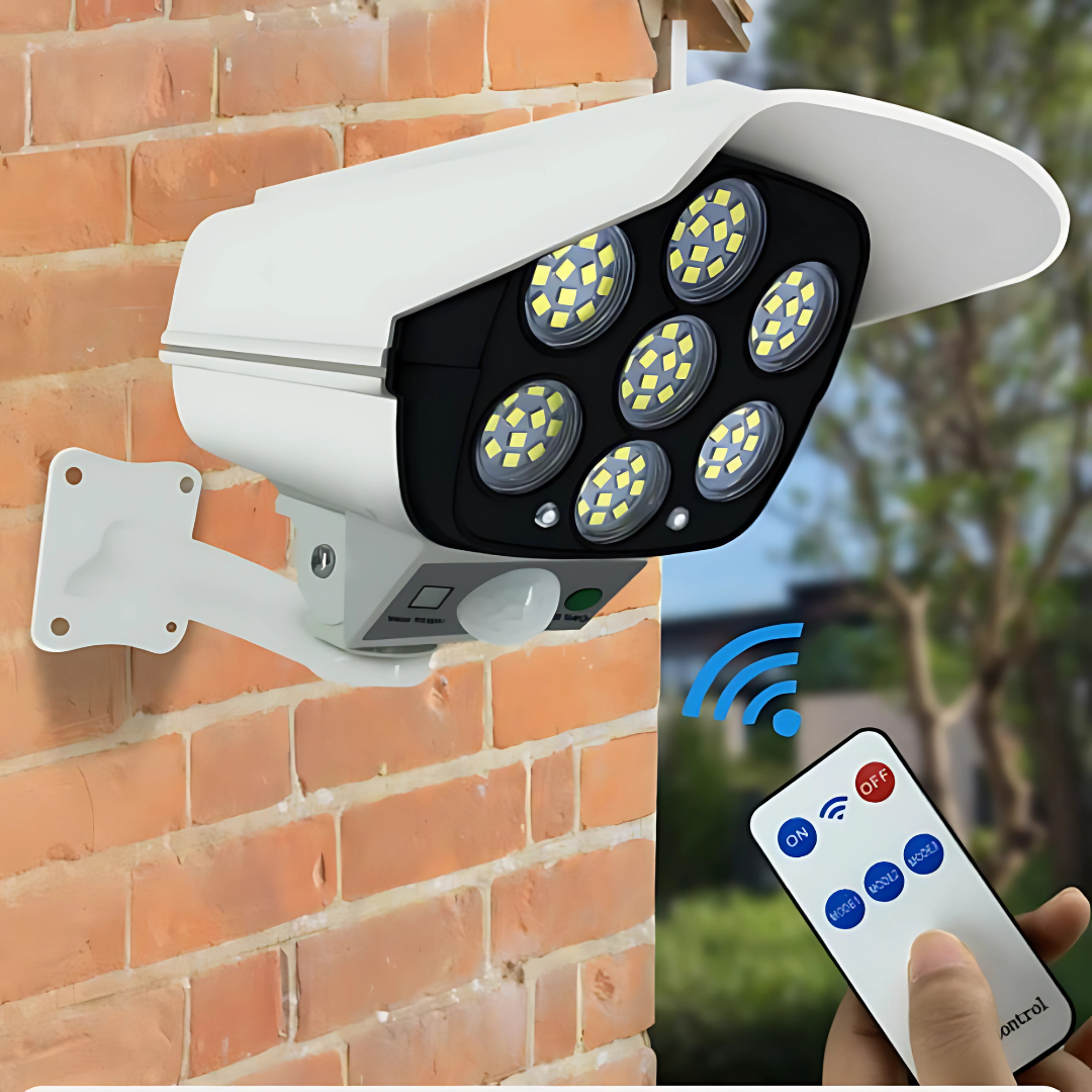 LÁMPARA SOLAR DE SEGURIDAD – Iluminación automática y confiable para tu hogar