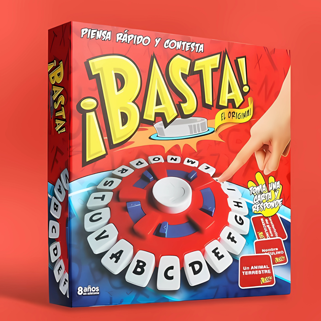 Juego de Mesa BASTA - Entrena tu agilidad mental mientras te diviertes con amigos.