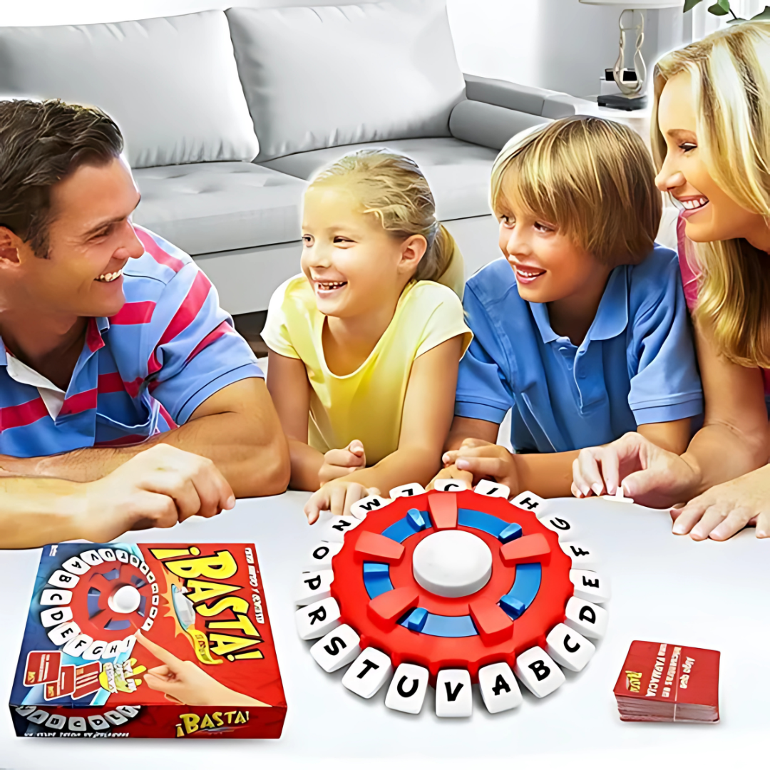 Juego de Mesa BASTA - Entrena tu agilidad mental mientras te diviertes con amigos.