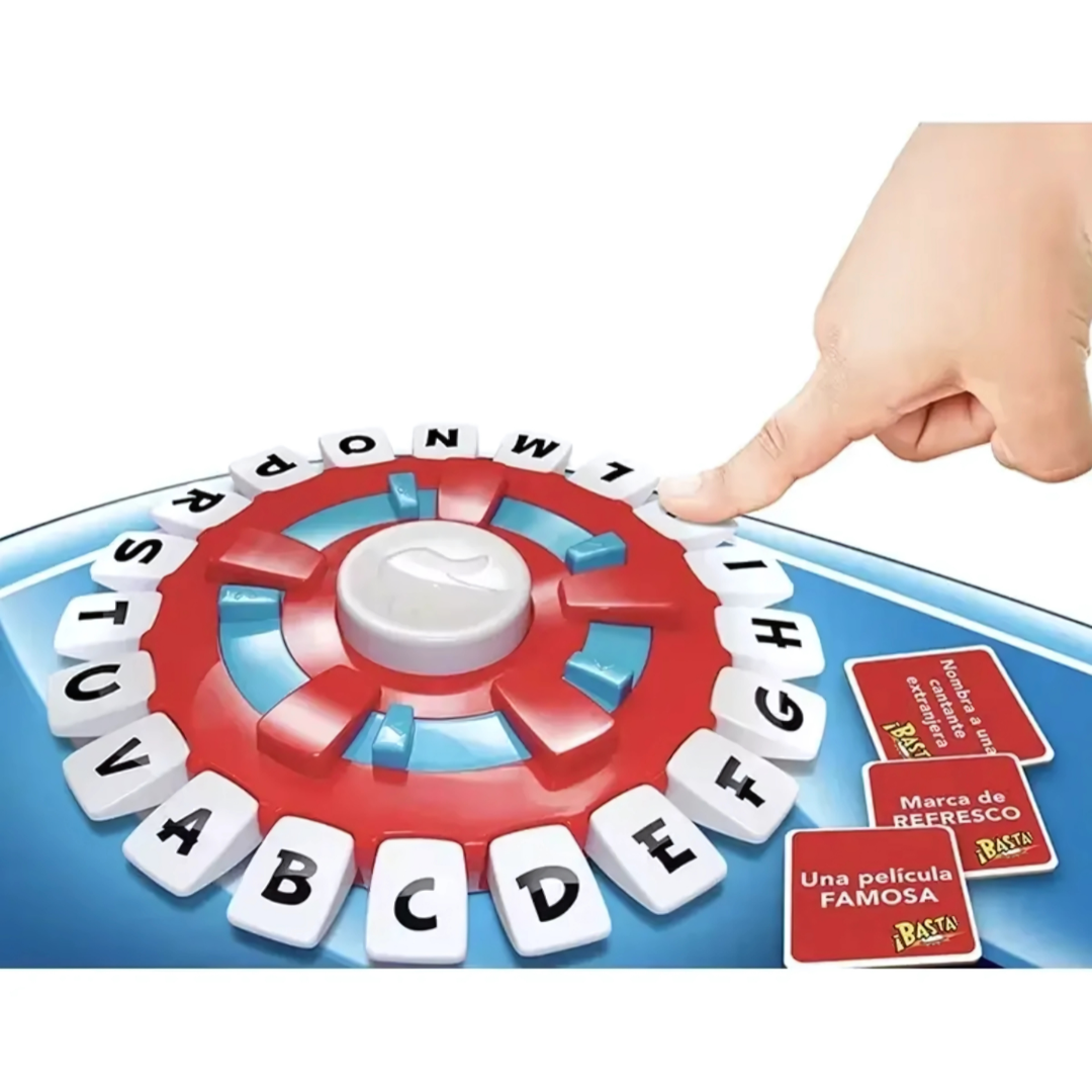 Juego de Mesa BASTA - Entrena tu agilidad mental mientras te diviertes con amigos.