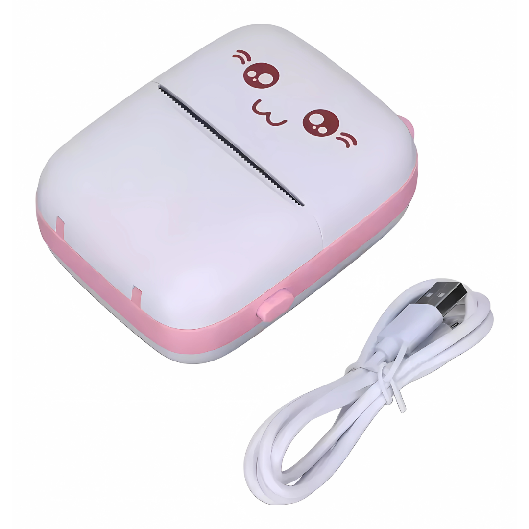 Impresora Térmica Bluetooth InstaPrint Pro™ - Imprime tus ideas donde quieras: rápida, ligera y siempre a mano.
