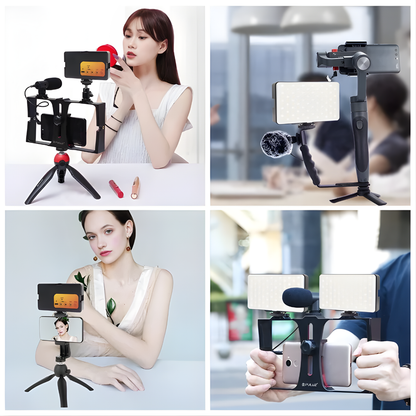 LUZ LED RGB PORTÁTIL PARA VIDEOS – Ilumina tus creaciones con estilo y precisión profesional