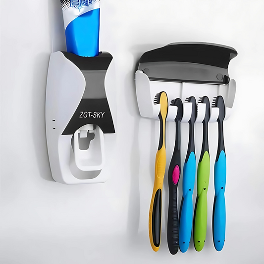 DISPENSADOR DE PASTA DENTAL – Ahorra, ordena y simplifica tu rutina dental
