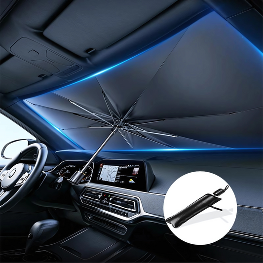 PARASOL PARA AUTO PLEGABLE – Protege tu vehículo del calor extremo en segundos