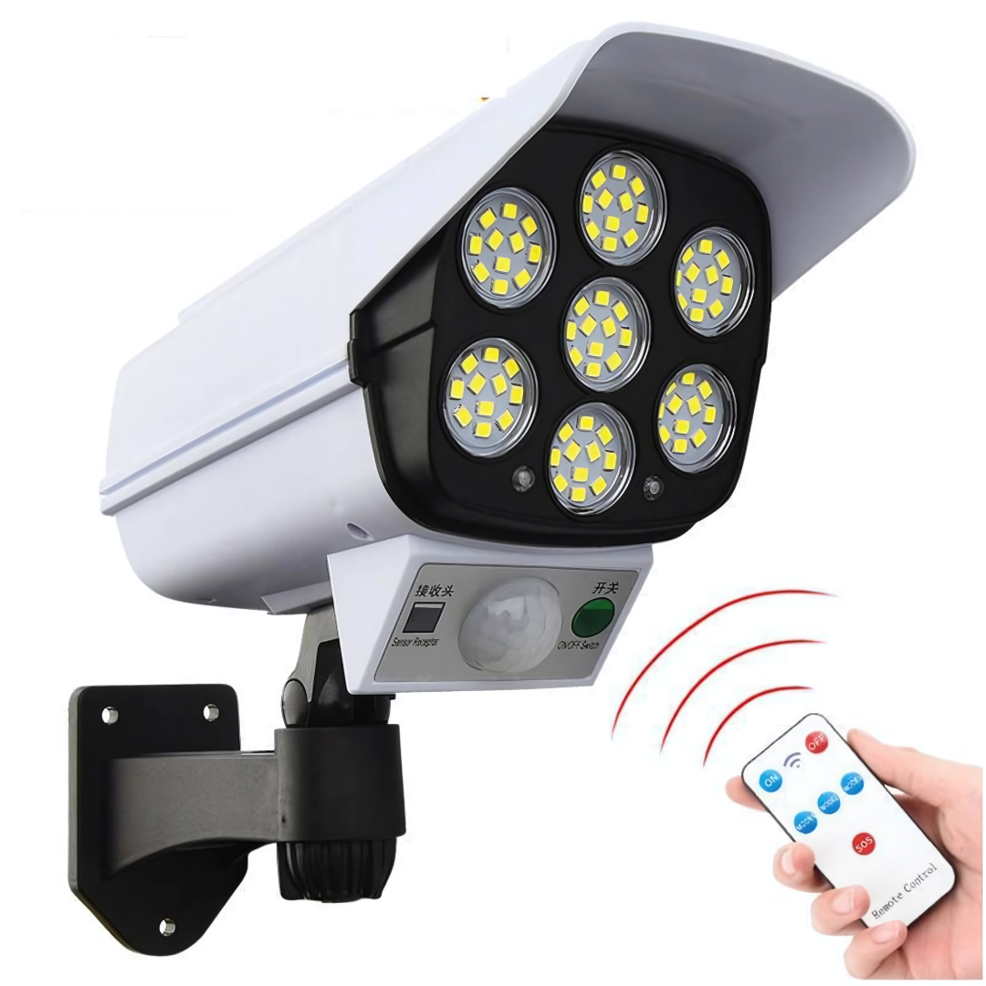 LÁMPARA SOLAR DE SEGURIDAD – Iluminación automática y confiable para tu hogar
