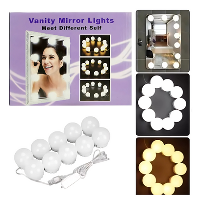 Luces de Espejo Vanity – Iluminación profesional para tu tocador