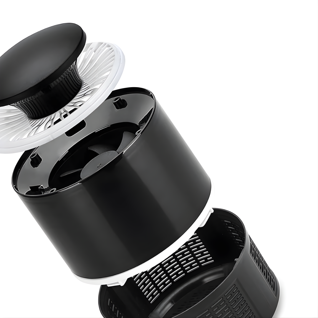 LÁMPARA ANTIMOSQUITOS SILENCIOSA – Eliminación efectiva, luz segura y descanso sin interrupciones toda la noche