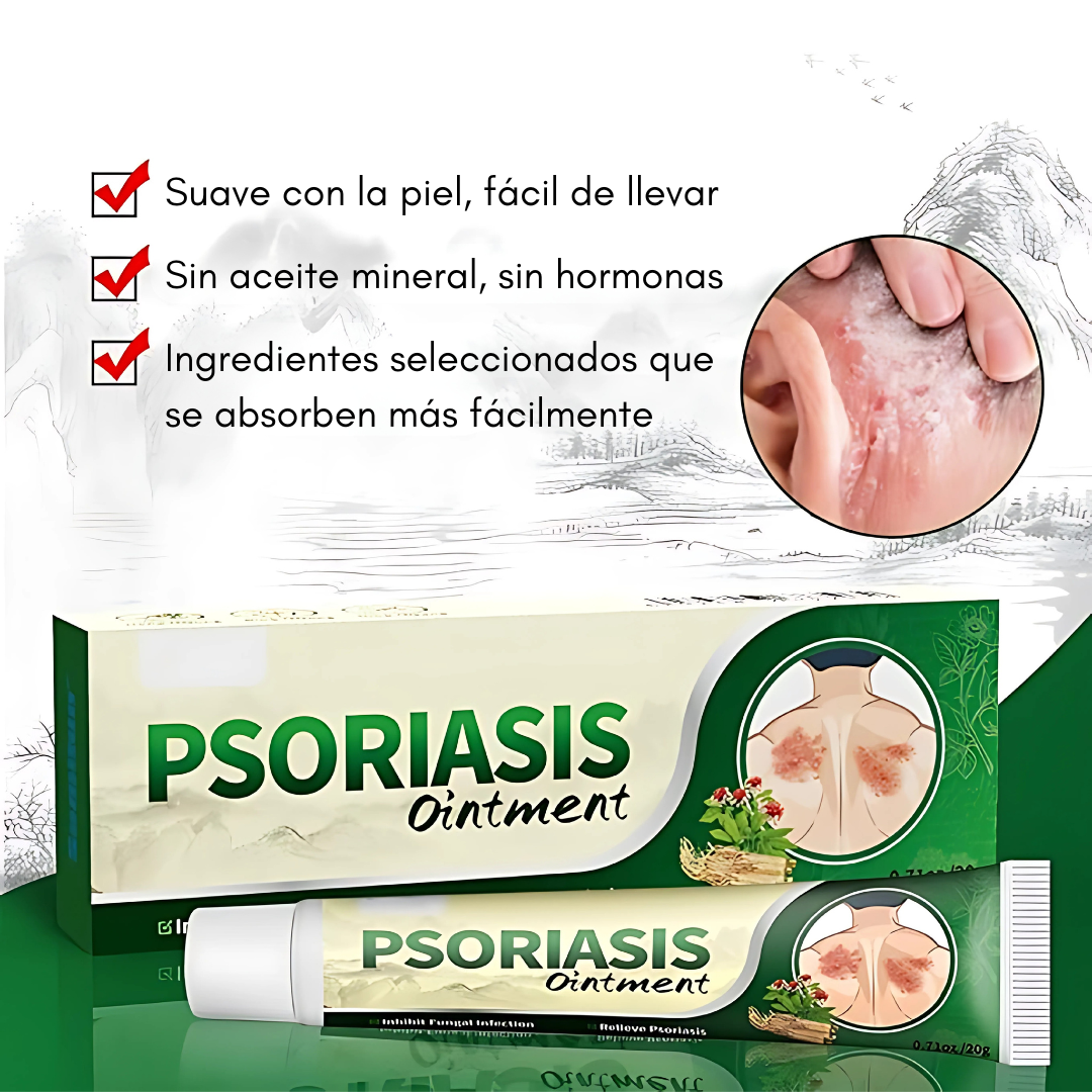 CREMA PSORIASIS UNGÜENTO – Alivio inmediato y cuidado profundo para tu piel