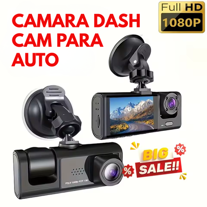 CÁMARA DASH CAM PARA AUTO – Graba, protege y viaja con tranquilidad