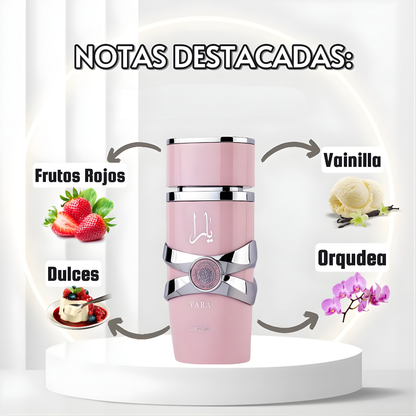 PERFUME YARA ROSA EXQUISITA QUEEN – La esencia que conquista sin decir una palabra