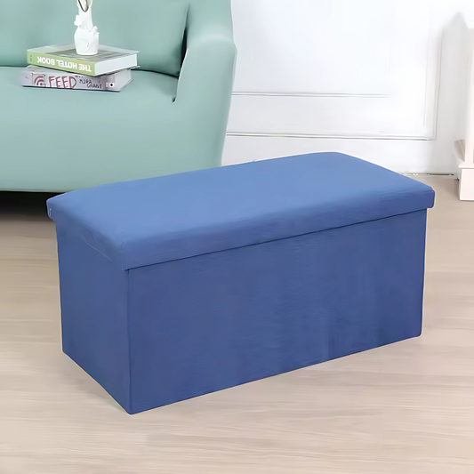 TABURETE ORGANIZADOR GRANDE – Asiento cómodo y almacenamiento oculto en un solo lugar