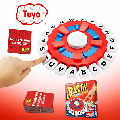 Juego de Mesa BASTA - Entrena tu agilidad mental mientras te diviertes con amigos.
