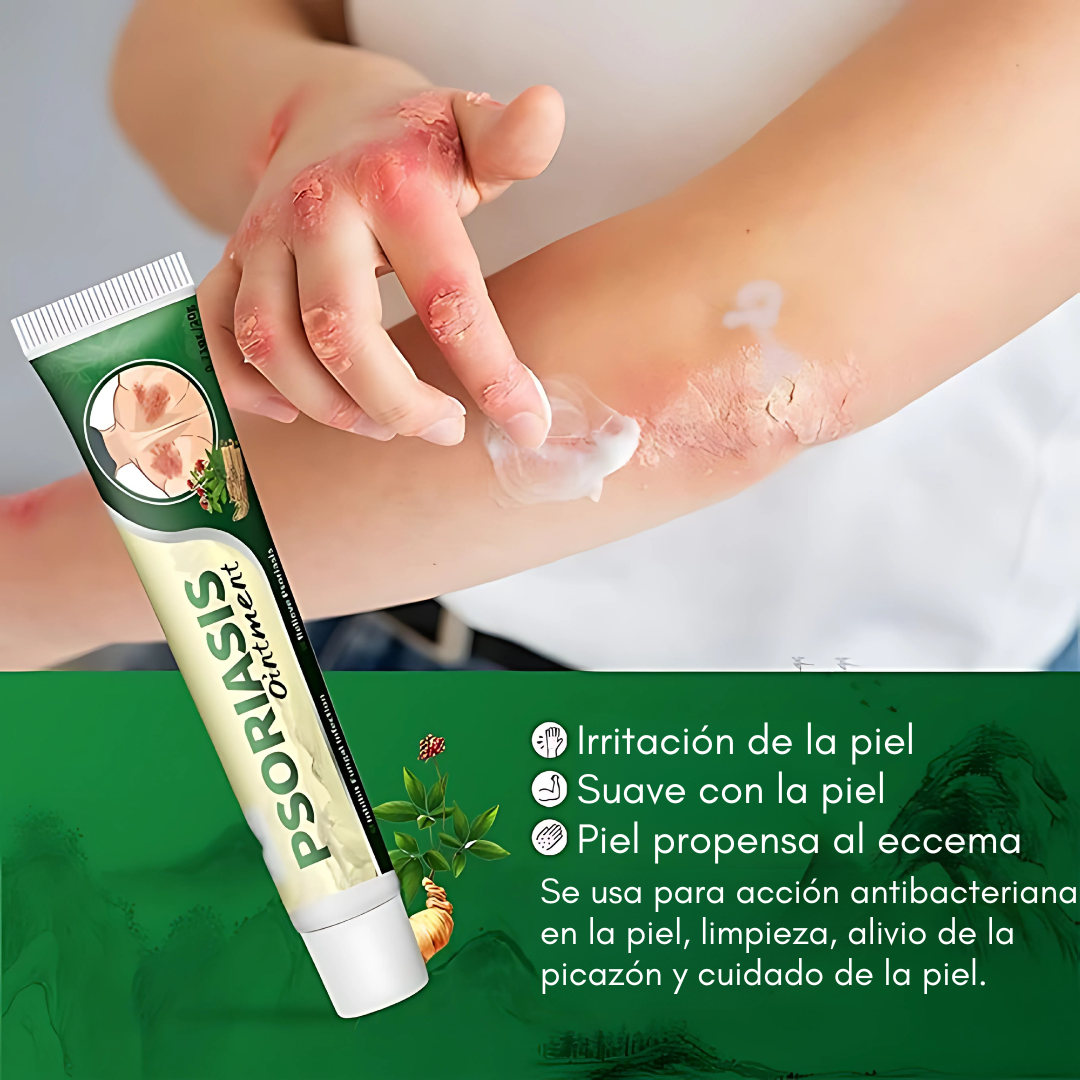 CREMA PSORIASIS UNGÜENTO – Alivio inmediato y cuidado profundo para tu piel