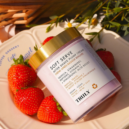 COMBO TRULY SOFT SERVE (ACEITE + CREMA) – Suavidad total, alivio inmediato y piel ultra lisa después de cada afeitada
