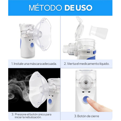 Nebulizador VitaNeb – Defiende la salud de tu hijo, un respiro a la vez.