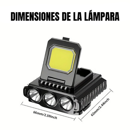 Lámpara NeoLight Wave – Manos libres, visión total