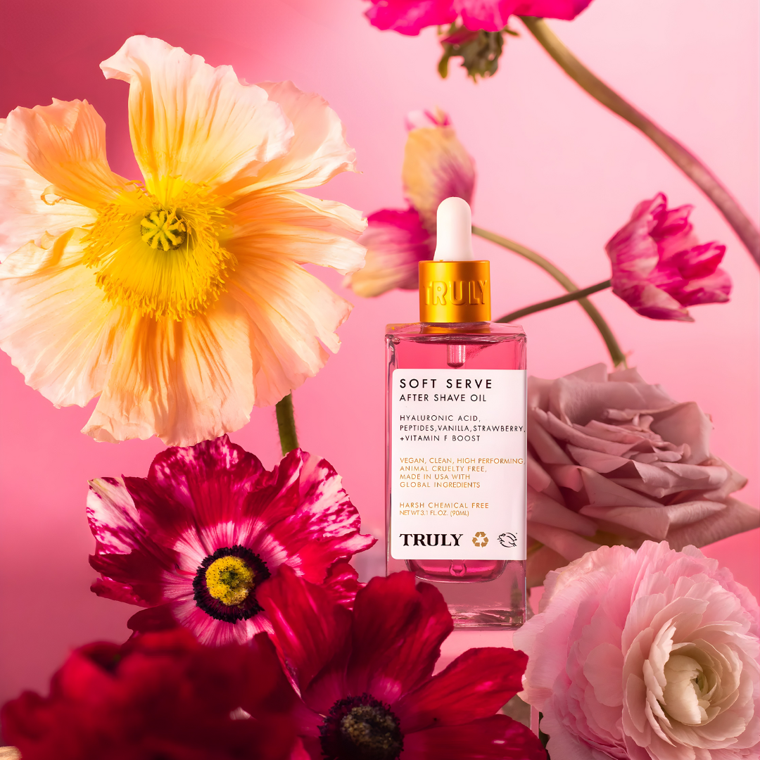 COMBO TRULY SOFT SERVE (ACEITE + CREMA) – Suavidad total, alivio inmediato y piel ultra lisa después de cada afeitada