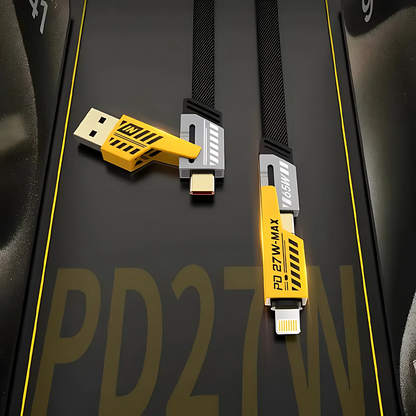 Cable de Carga Rápida USB Tipo C para Ordenador Portátil – Potencia y versatilidad en un solo cable