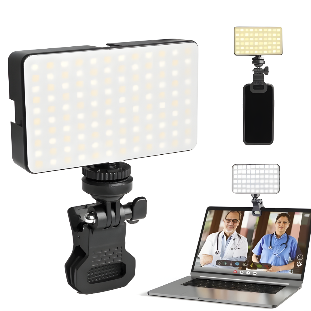 LUZ LED RGB PORTÁTIL PARA VIDEOS – Ilumina tus creaciones con estilo y precisión profesional