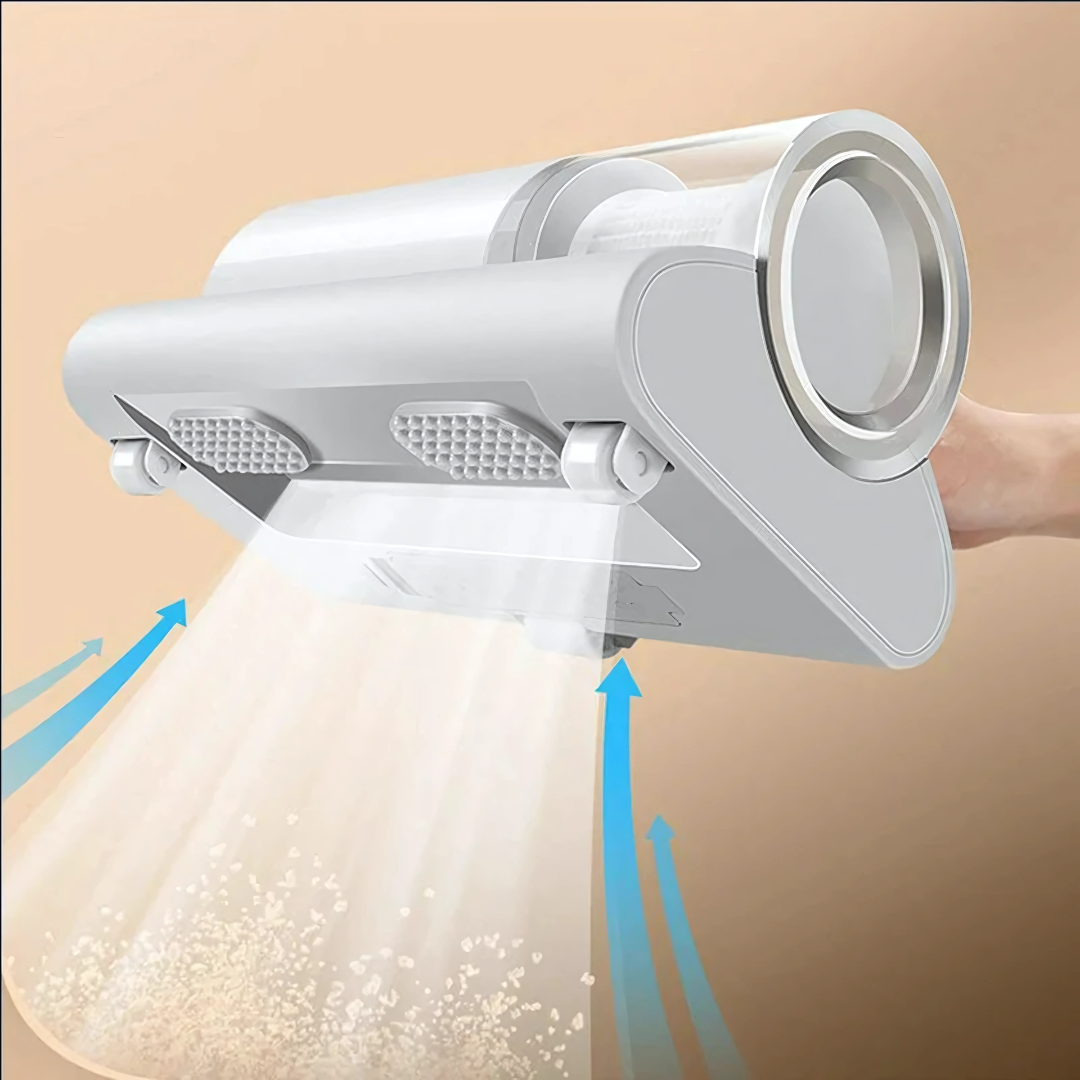 Aspiradora Anti-ácaros DustMelt™ - Respira mejor, duerme mejor: elimina lo que no ves.