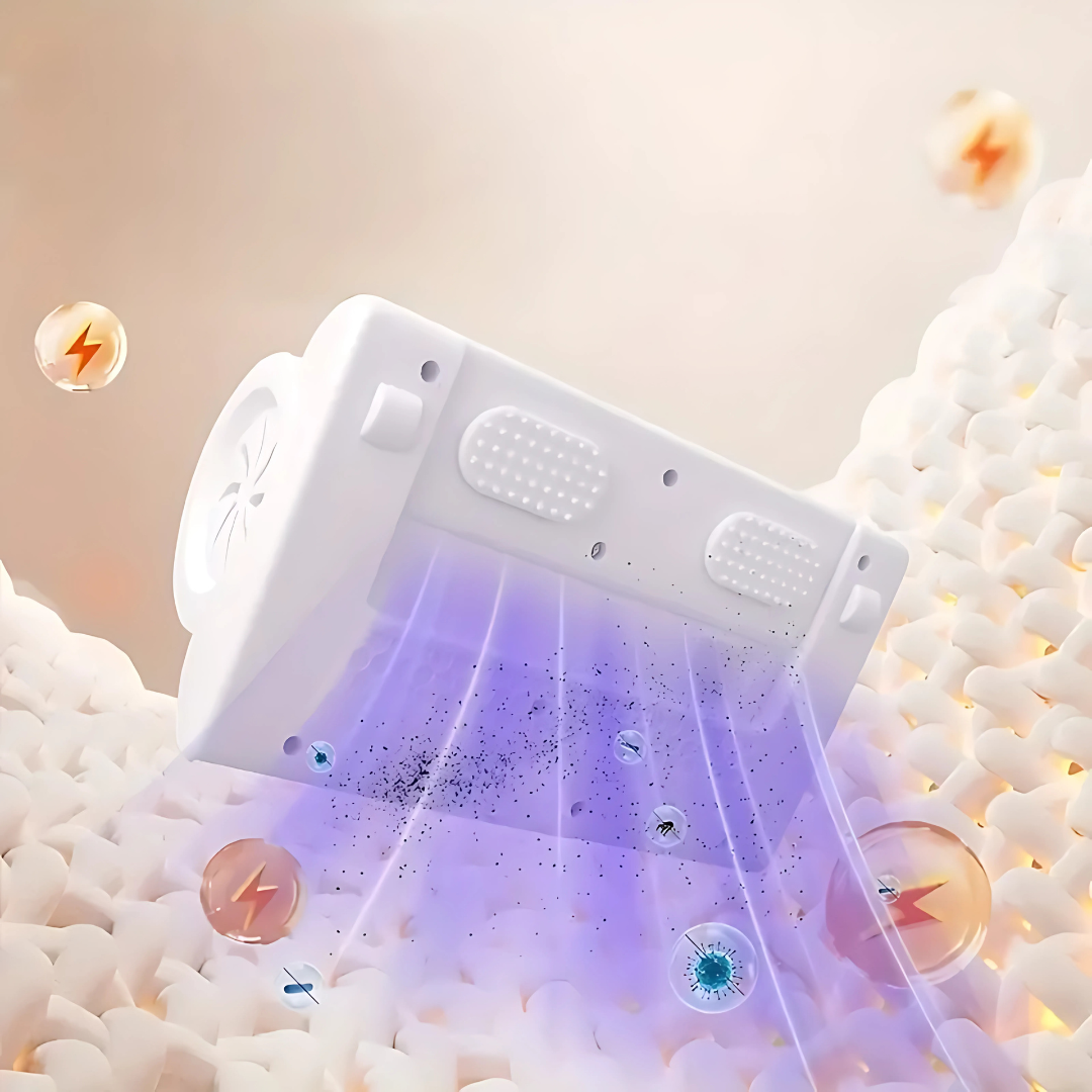 Aspiradora Anti-ácaros DustMelt™ - Respira mejor, duerme mejor: elimina lo que no ves.