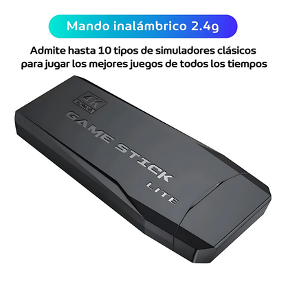 Consola Retro GameStick™ - Tus juegos favoritos… todos juntos y sin cables.