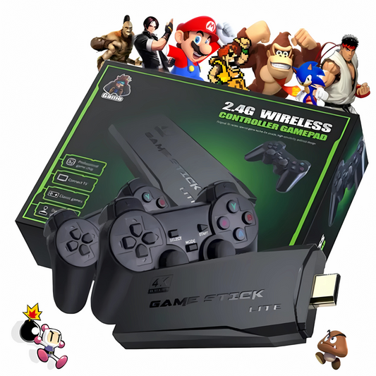 Consola Retro GameStick™ - Tus juegos favoritos… todos juntos y sin cables.