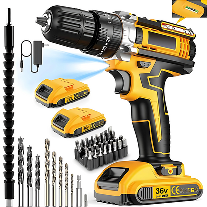 Kit Taladro Inalámbrico Tasbel™ – Todo lo que necesitas para construir, reparar y transformar
